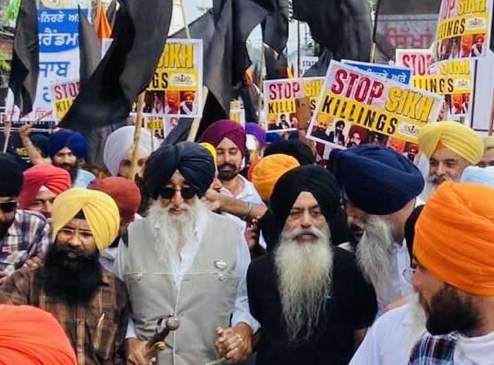 Mann Dal And Dal Khalsa Hail Sikh Freedom And Protest India S Independence