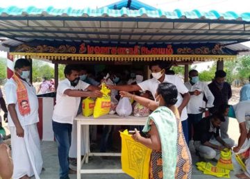 Naam Tamilar food distribution