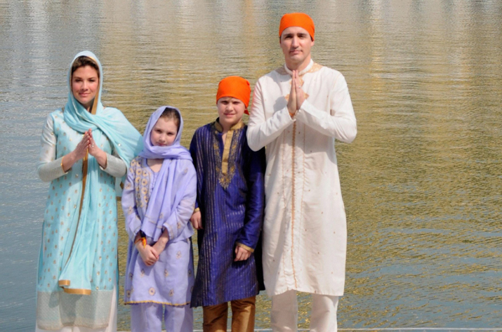 Justin Trudeau in Amritsar