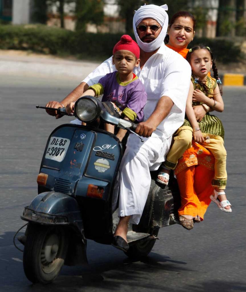 Hamara Bajaj Sikh family