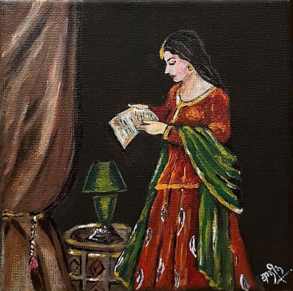 Punjabi lady by Gurleen Kaur